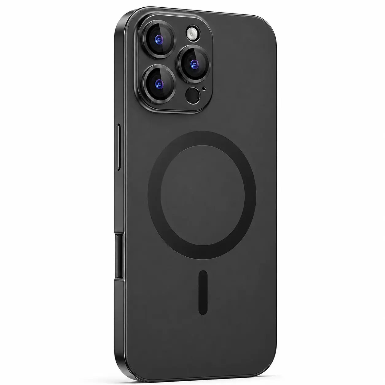 Slim metal iPhone case with soft inner lining for scratch protection

