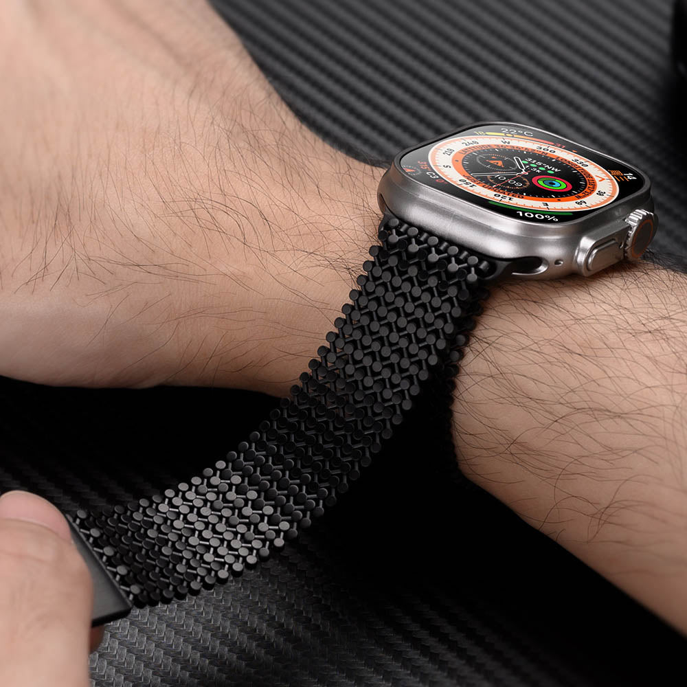 Magnetic Stainless Steel Mesh Band for Apple Watch