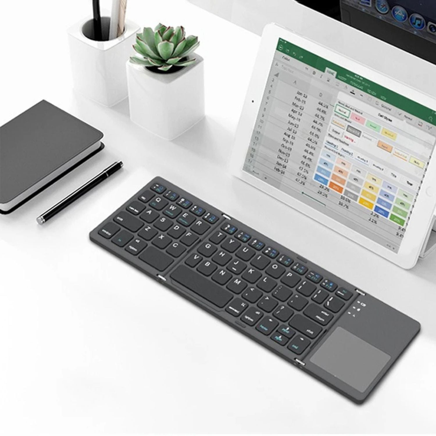 Mini Folding Bluetooth Keyboard