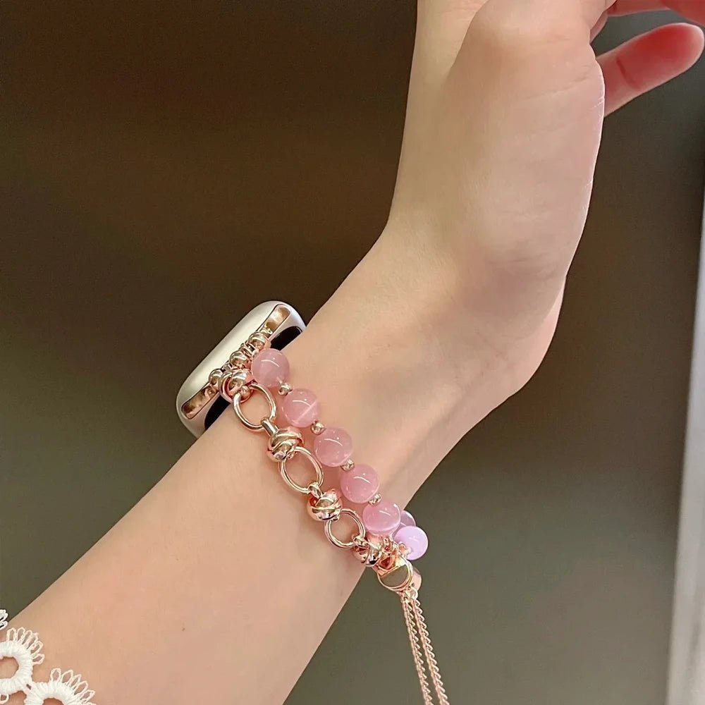 Women's Pearl Essence Bracelet Band for Apple Watch